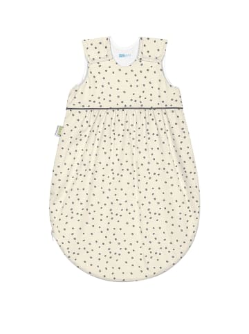 Kinderhaus Blaubär Odenwälder Coolmax-Schlafsack Timmi cool TOP in Dancing Dots Soft Sand