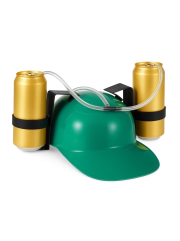 relaxdays Trinkhelm in Grün