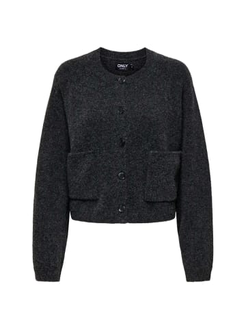ONLY Strickjacke 1er Pack in Dunkelgrau