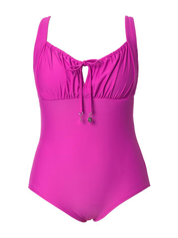 Ulla Popken Badeanzug in orchidee