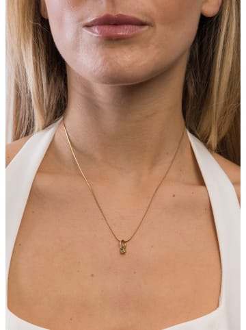 PURELEI Charm Geburtsstein August Peridot Gold