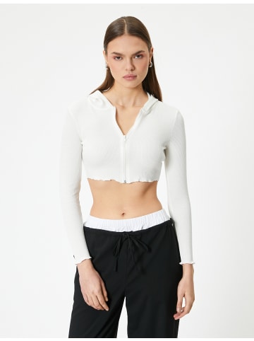 KOTON Cardigan in Ekru