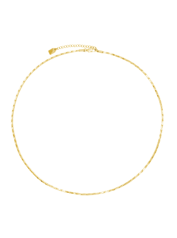 Steel_Art schlichte Halskette Herren Ennia goldfarben in goldfarben