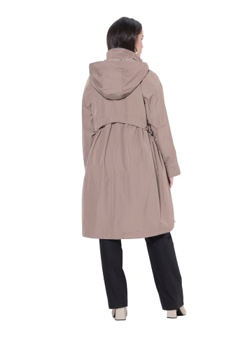 Ulla Popken Parka in blassbraun