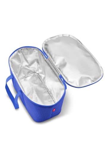 Reisenthel thermo coolerbag - Kühltasche 44.5 cm (twist coffee) in mesh royal blue