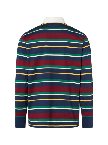 Finshley & Harding London Sweatshirt Walkfield in marine bordeaux - 0001