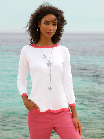 Heine Feinstrickpullover in ecru