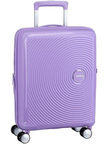 American Tourister Trolley SoundBox Spinner 55 EXP in Lavender