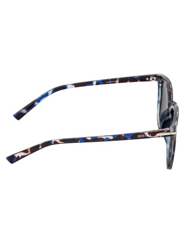 Bertha Polarisierte Sonnenbrille "Piper" in Blau-Tortoise/Blau