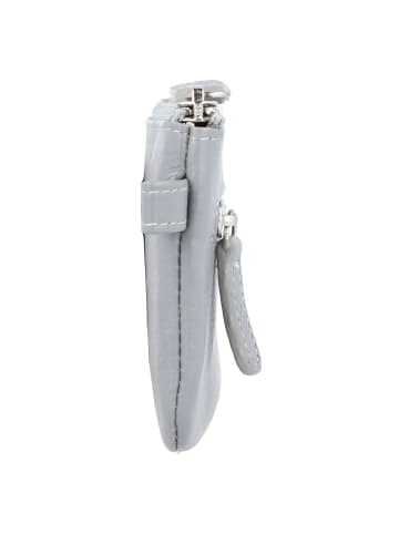 Esquire Viktoria Schlüsseletui Leder 12 cm grau