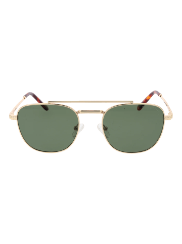 Funky Buddha Männer Sonnenbrille Quadratisch Gold