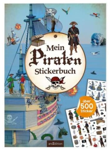 ars edition Buch - Mein Piraten-Stickerbuch