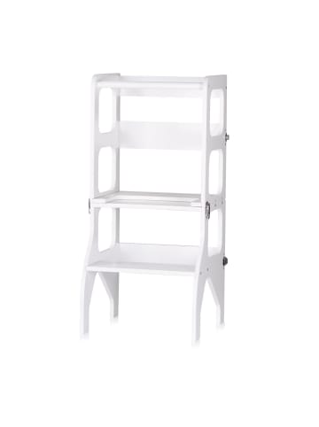 Chipolino Kinder Lernturm 2 in 1 in weiß