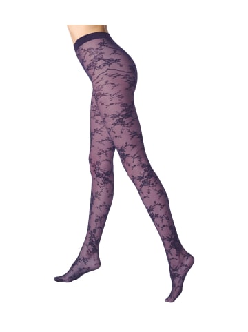 Oroblu Strumpfhose SEDUCTIVE LACE in blau