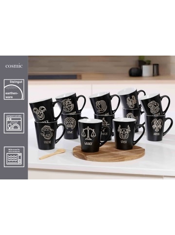 Ritzenhoff & Breker Henkelbecher Löwe Cosmic 350 ml in schwarz