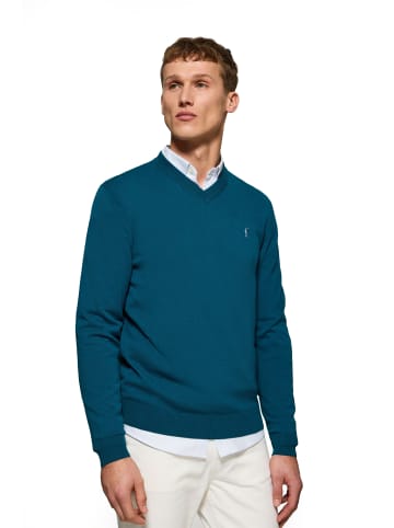Polo Club Pullover in Bläuliches Grün