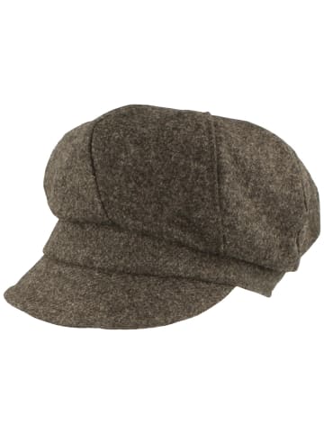 BREITER Ballonmütze in schwarz