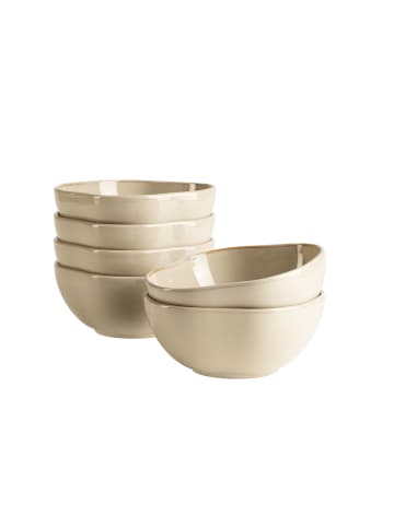 Mäser Schüssel Set, Steinzeug Cordelia in Sand