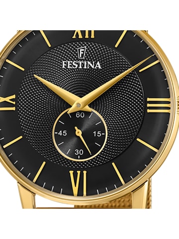 Festina Analog-Armbanduhr Festina Klassik gold mittel (ca. 36mm)