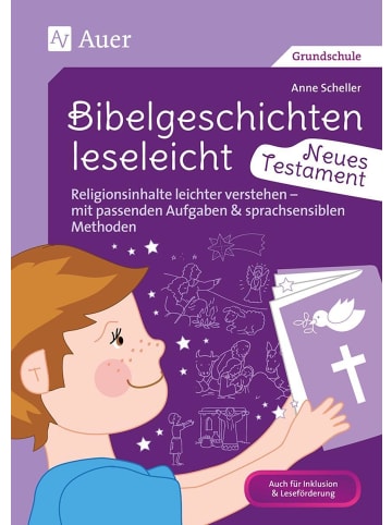 Auer Verlag Bibelgeschichten leseleicht - Neues Testament | Religionsinhalte leichter...