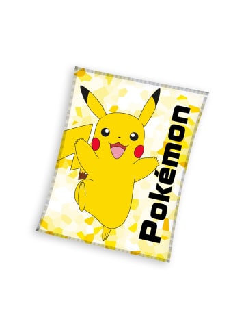 Pokémon Decke 130x160cm – Fleecedecke Spark Pikachu Design