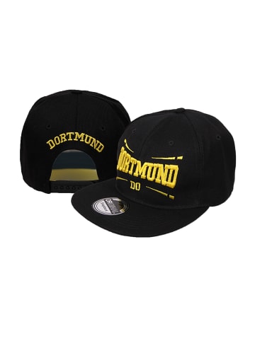 Yuhu Dortmund Snapback Kappe in Schwarz