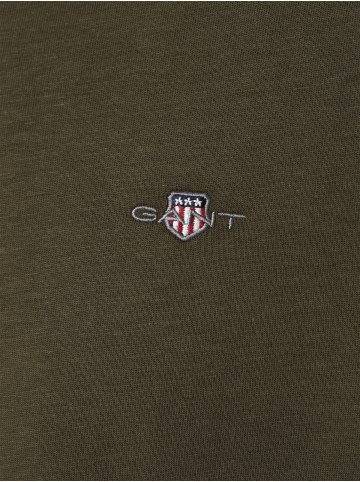 Gant T-Shirt in oliv