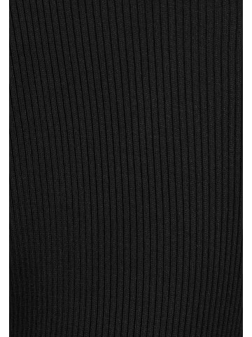 Stitch & Soul 2er-SET Rippenstrick Leggings für gemütliche Outfits in Schwarz-Schwarz