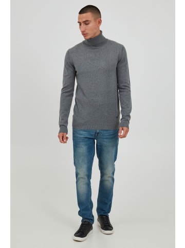 11 Project Strickpullover PRIngbert 21300760-ME Klassischer Rollkragenpullover in Grau