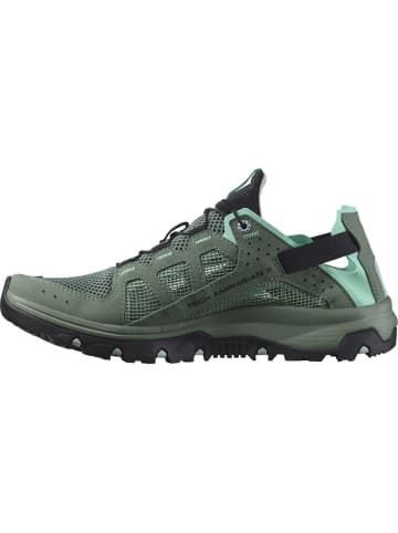 SALOMON Trailschuhe/Outdoorschuhe SHOES TECHAMPHIBIAN 5 W in Grün