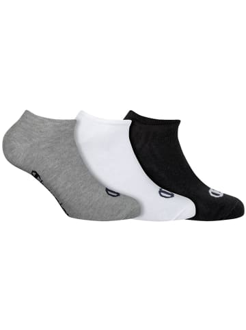 Champion Socken 3er Pack in schwarz/grau/weiß