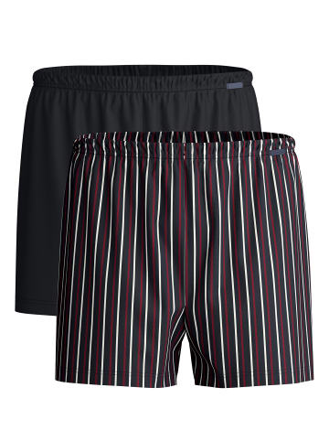 Calida Boxershorts, 2er-Pack in brick red