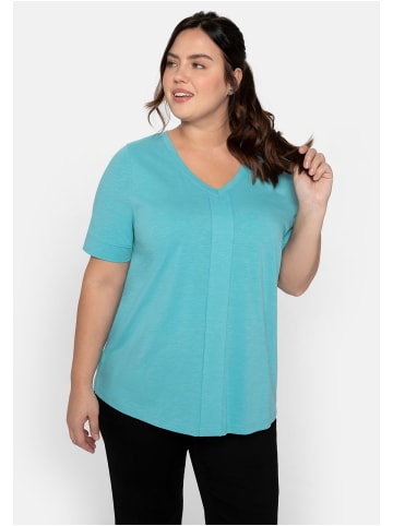 sheego T-Shirt in aqua