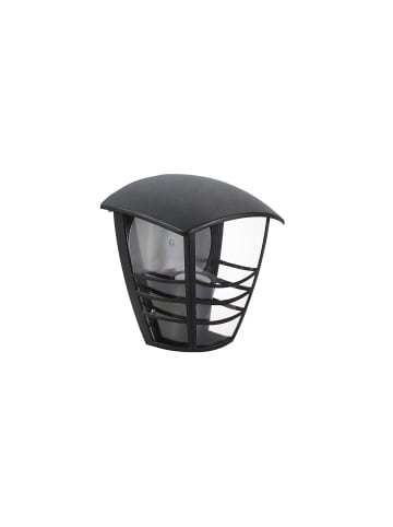 Licht-Erlebnisse Außen Wandlampe (B)17.9 x (L)19.6 x (H)19.6 cm in Schwarz