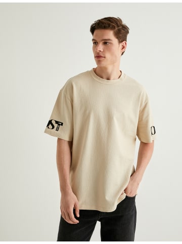 KOTON T-shirt in Beige
