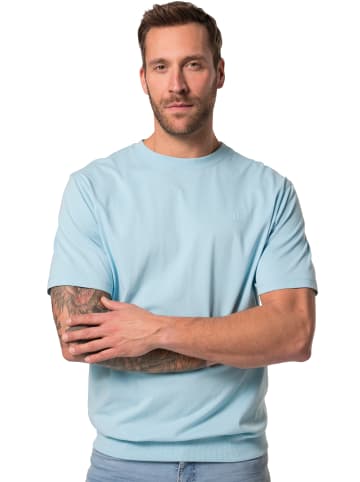 JP1880 Kurzarm T-Shirt in jeans blau