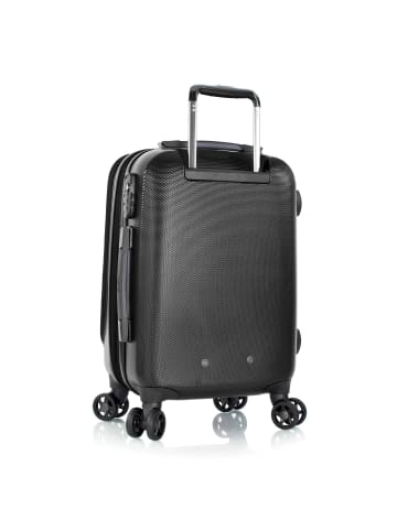 Heys Vantage 4 Rollen Kabinentrolley S 55 cm mit Dehnfalte black