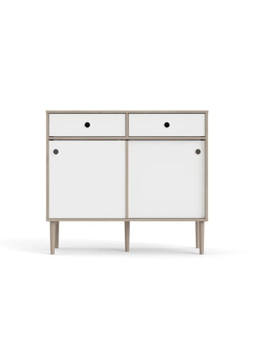 ebuy24 Sideboard Penny Weiß 99 x 41 cm