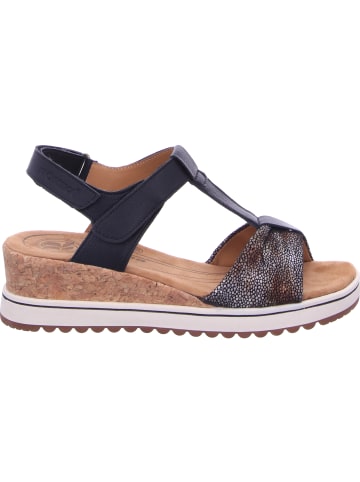 Romika Keilsandalette in schwarz