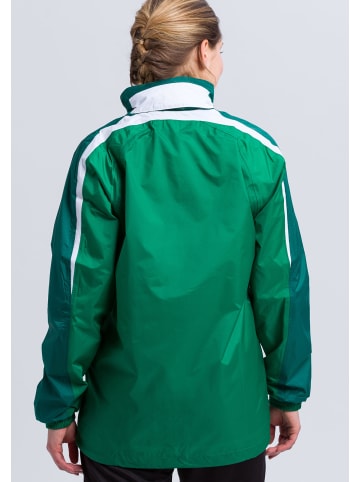 erima Liga 2.0 Allwetterjacke in smaragd/vergreen/weiss