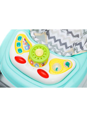 fillikid Lauflerngerät Exklusiv in Grau Zick-Zack