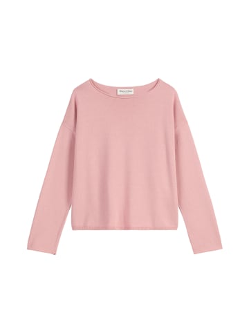 Marc O'Polo Feinstrickpullover loose in Natural Rose