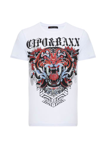 Cipo & Baxx T-Shirt in WHITE