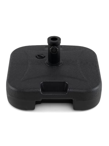 COSTWAY Sonnenschirmständer 22 Liter / 25 kg befüllbar in Schwarz