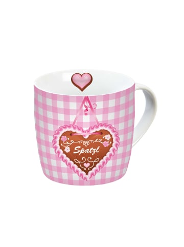 Geda Labels Tasse Oktoberfest Spatzl in Rosa - 300 ml