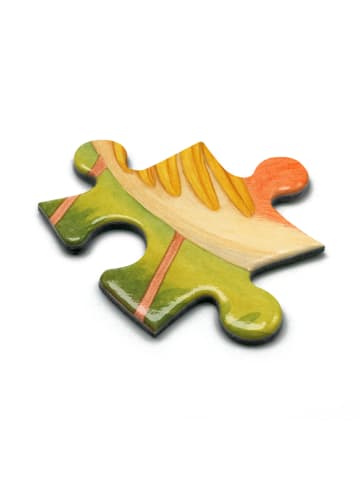 Mr. & Mrs. Panda Puzzle Rotkehlchen Federn Design ohne Spruch in Weiß