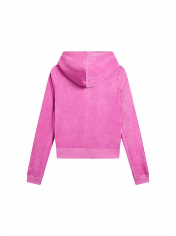 Juicy Couture Juicy Couture Zip-Kapuzenpullover in rosebud
