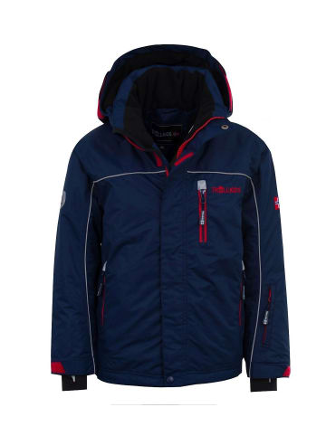 Trollkids Ski- / Schneejacke "Holmenkollen XT" in Marineblau / Rot