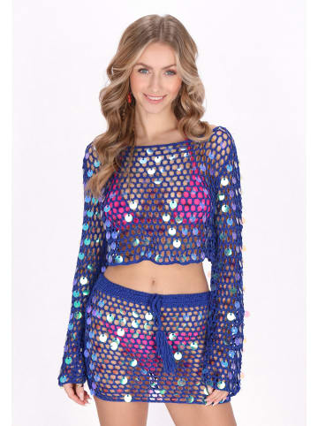 IZIA Women Sweater in blue