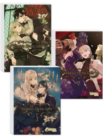 Carlsen Buch - Victoria's Electric Coffin Komplettpack 1-3
